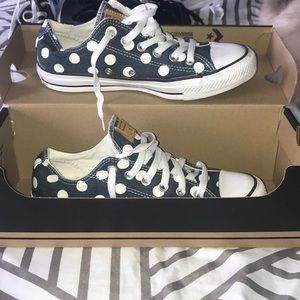 Rare Polka dot converse
